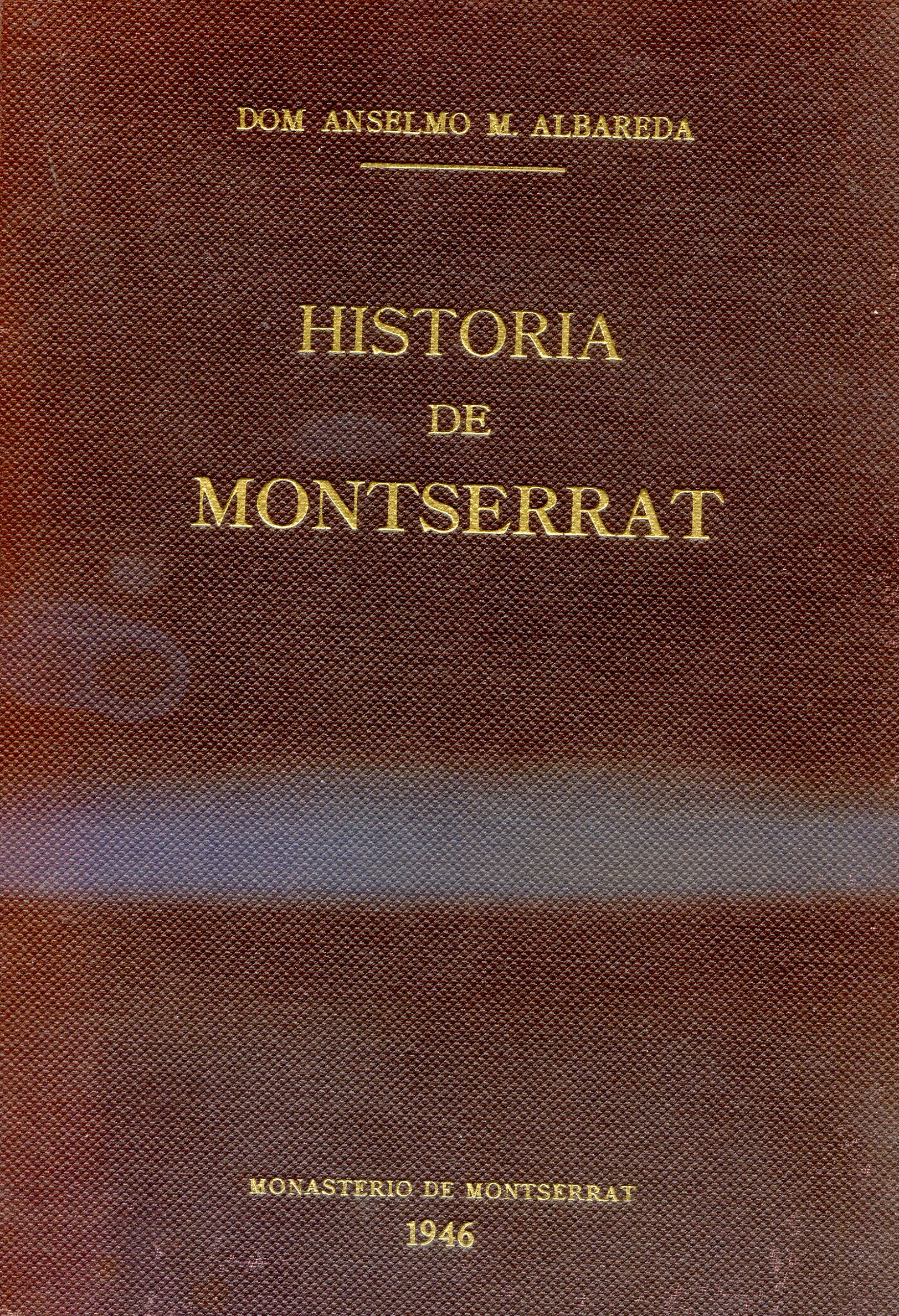 Historia de Montserrat - Portada